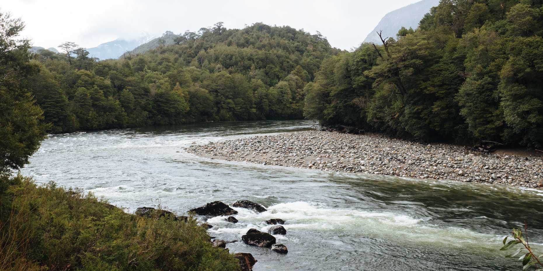 Enlarged view: River in Chile